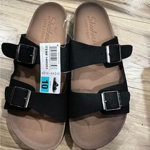 Sketcher Granola Sandals Black Size 10